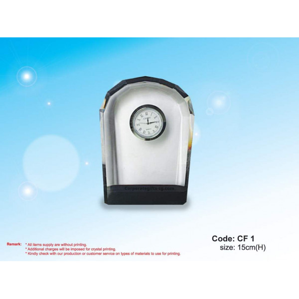 CF 1 Crystal Clock